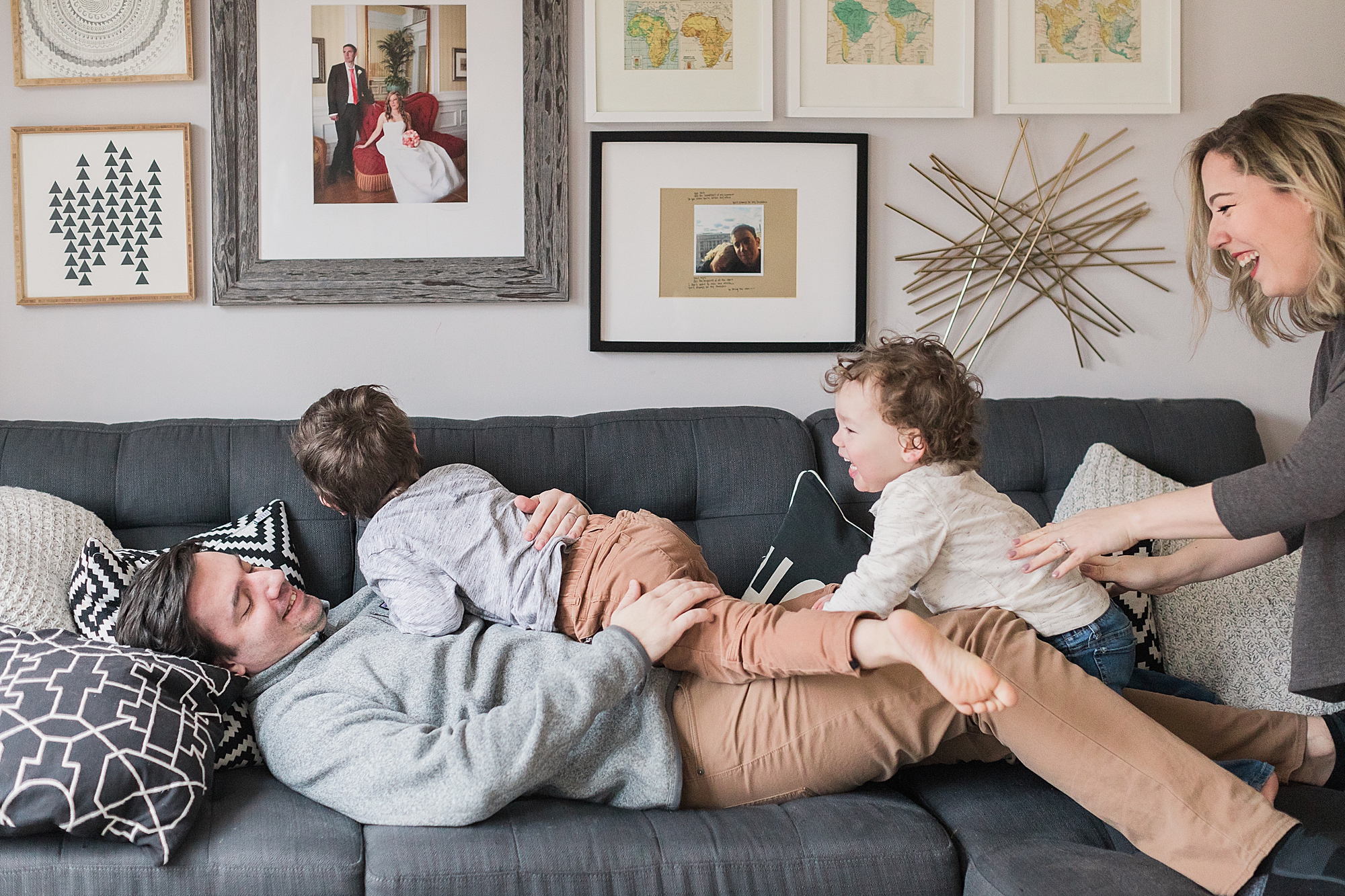 Why You Shouldn’t Be Afraid to Book Lifestyle Family Portraits: four myths about lifestyle photos at home