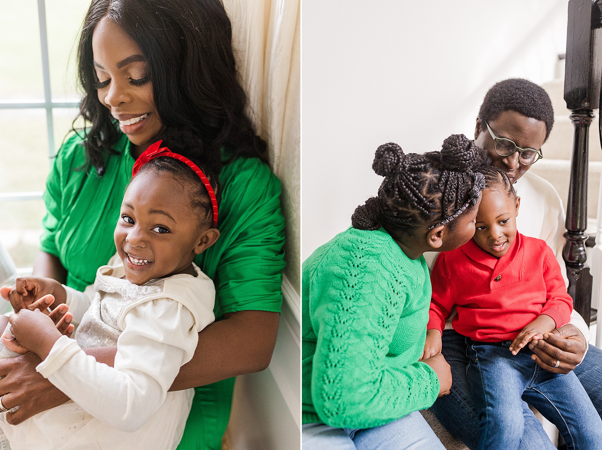Howard County In-Home Holiday Family Session