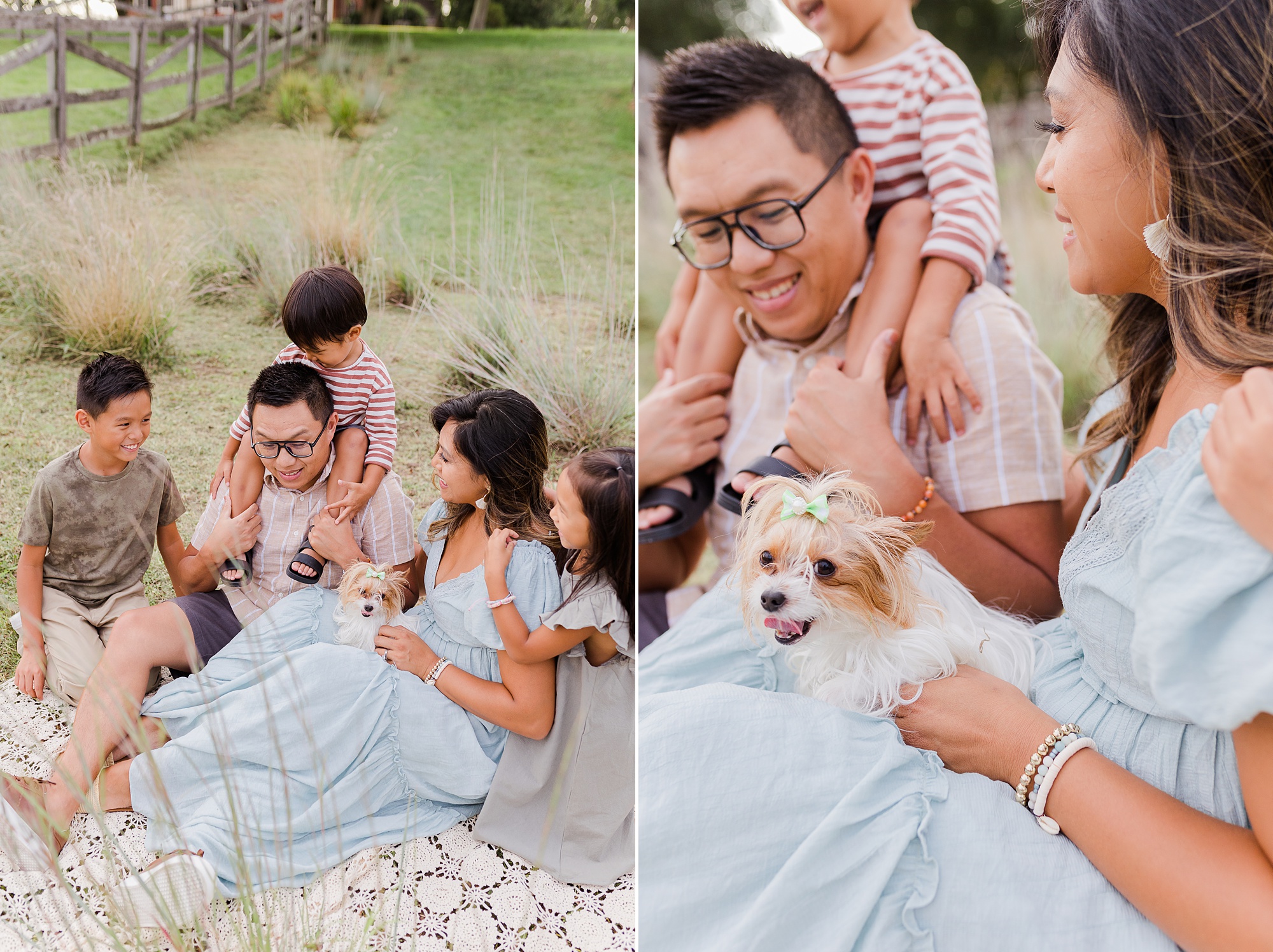 5 Tips for Fur Babies During Family Sessions from Maryland Family Photographer Christina Tundo Photography