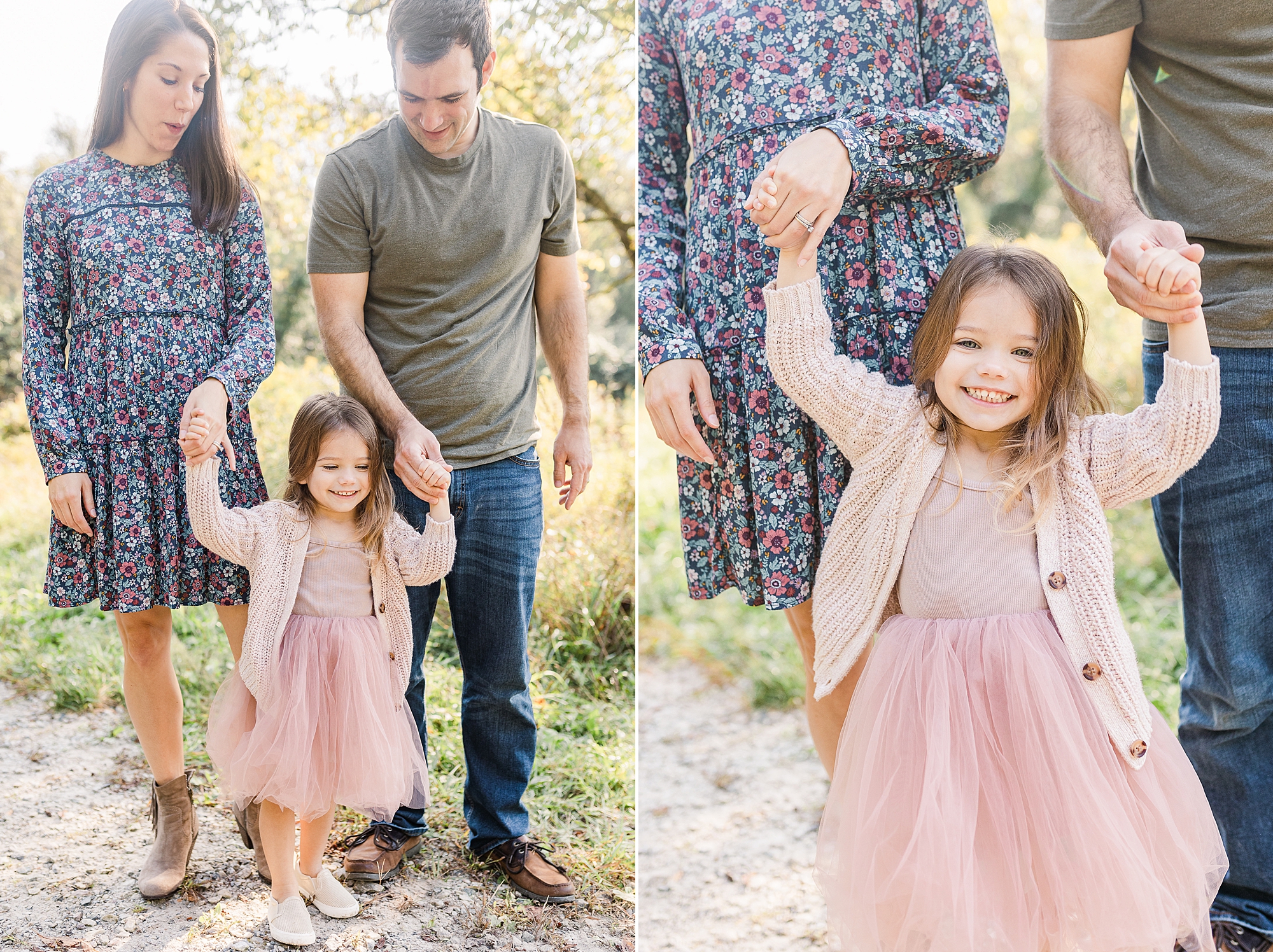color palette inspiration for fall family photos