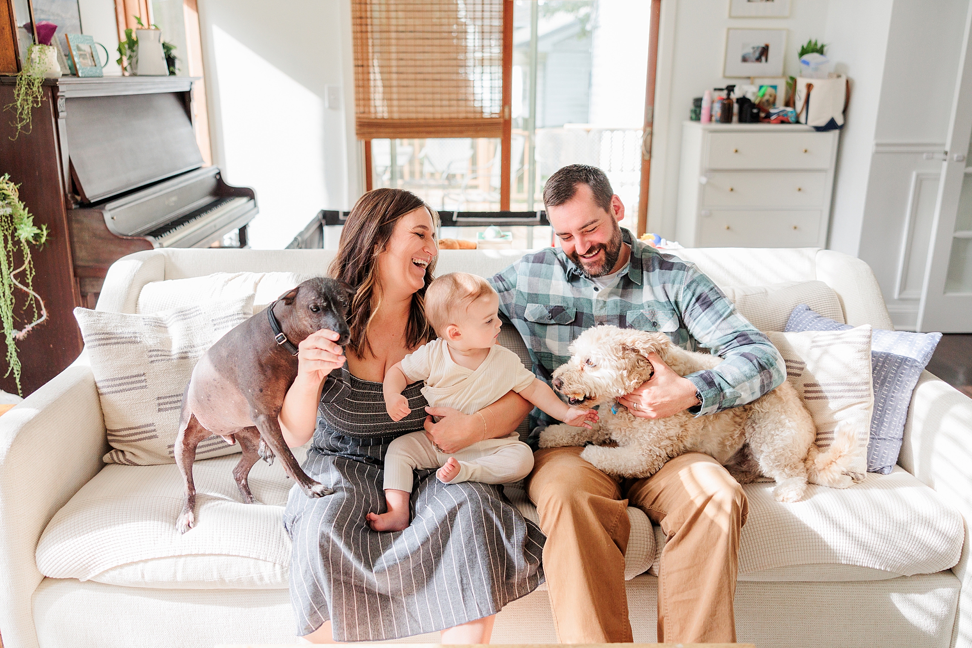 5 reasons to love in-home family photos shared by MD family photographer Christina Tundo Photography