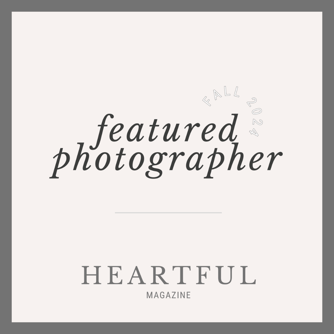 Christina Tundo Photography: featured photographer in Heartfelt Magazine in 2024